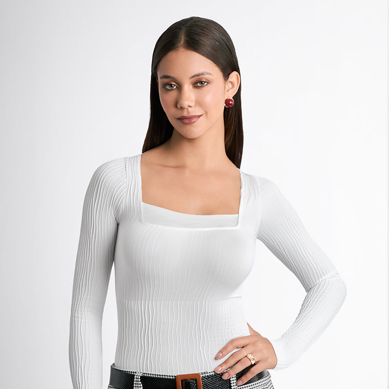 CAMISETA SIN COSTURAS SUPER FIT EXTERIOR ADRIANA