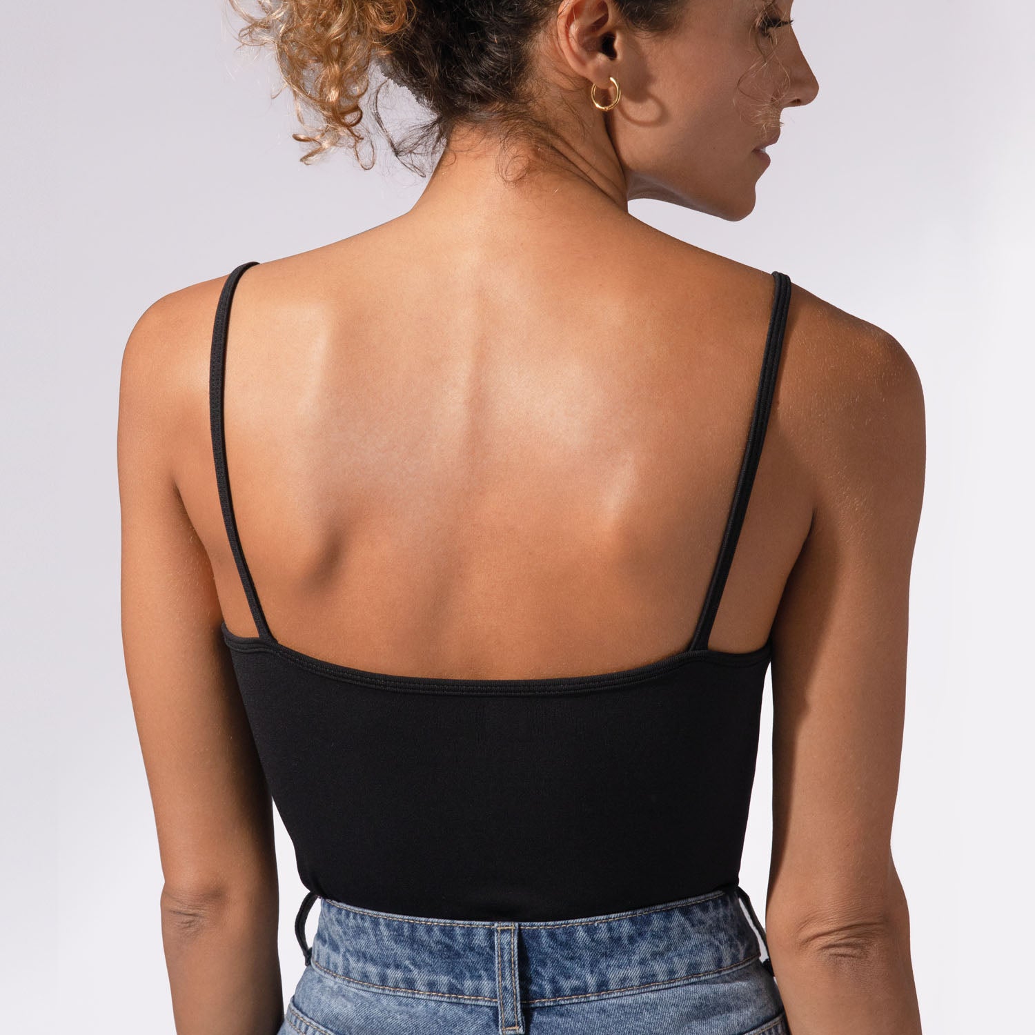 CAMISETA SEAMLESS DIAMOND  BVD TIRAS ZAFIRO PV25