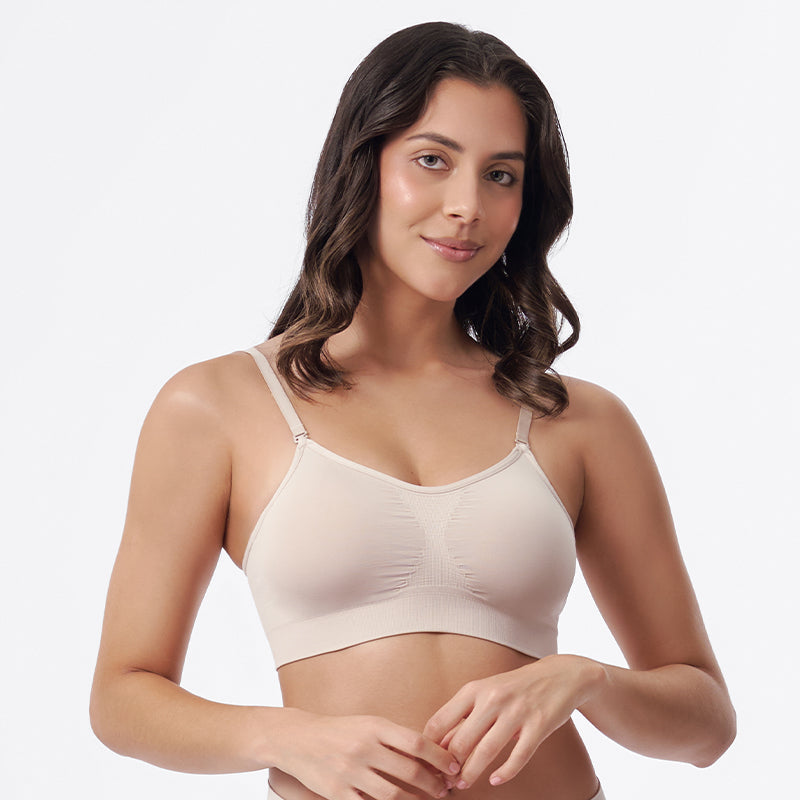 SEAMLESS ROPA INTERIOR TOP SHAPE CON COPAS