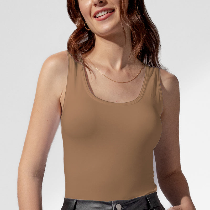 CAMISETA  SEAMLESS DIAMOND  BVD CUELLO REDONDO AGATHA PV25